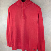 Marlborough Classics Jumper Mens XXL 2XL Red Knitted Vintage 90s Pullover